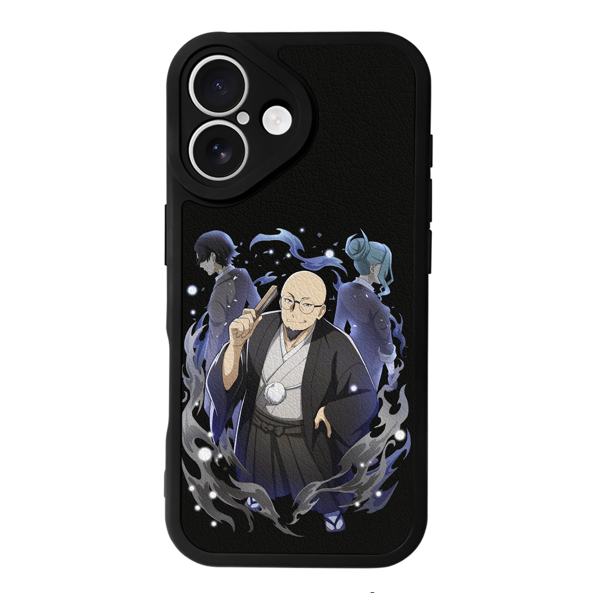 （画像用） 文豪ストレイドッグス Bungo Stray Dogs 【iPhone 16シリーズ対応】シリコンスマホケース（レザー調） 材質：シリコン